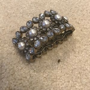 Jcrew bracelet with pearl design
